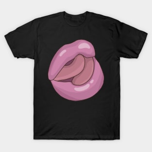 Split tongue T-Shirt